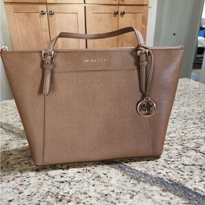 Michael Kors Tan Leather Tote